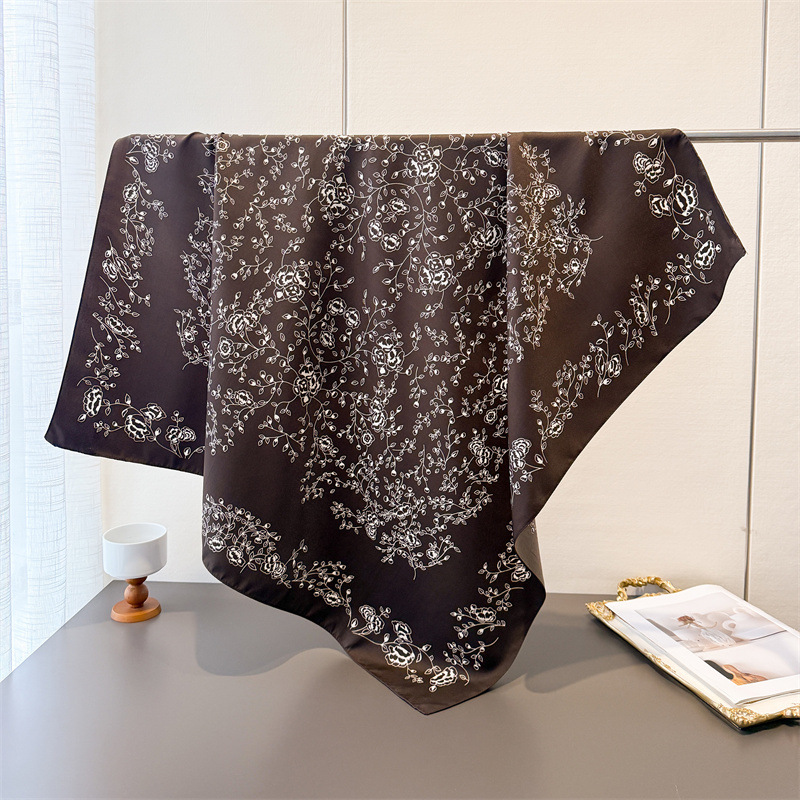 Lüks Vintage 90X90 cm Kare Eşa - Ascot Neck Scarf incelemesi ve fiyatı