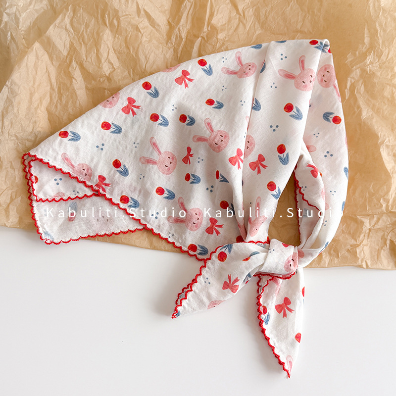 Pamuklu Keten Kare Eşarp 58 Cm - Ascot Neck Scarf incelemesi ve fiyatı