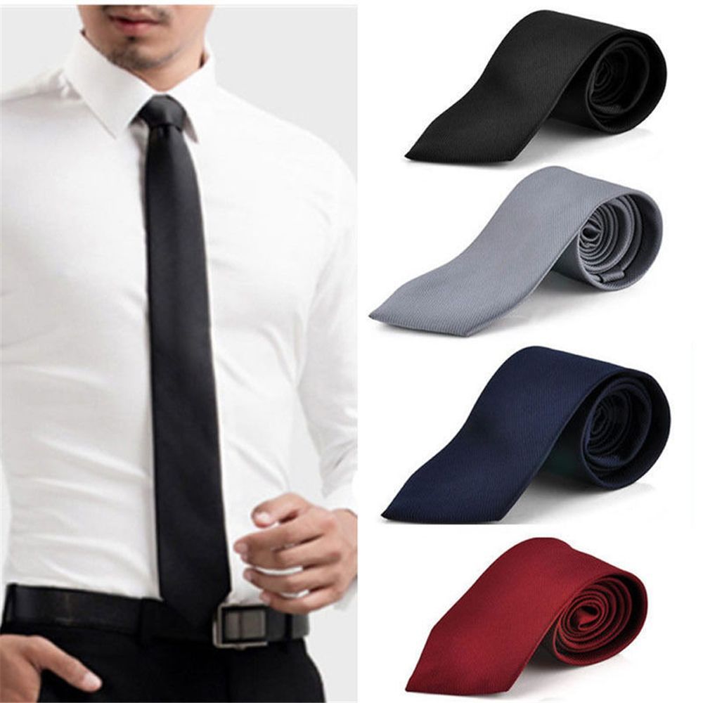 İnce Dar Düz Kravat düğün İpek - Skinny Tie Men incelemesi ve fiyatı
