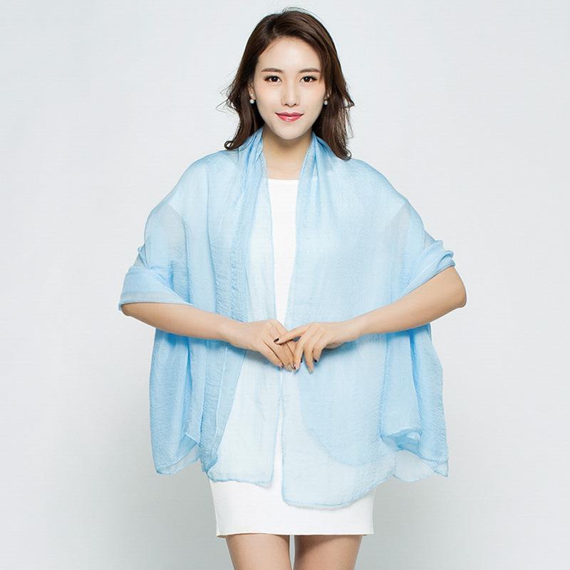 Uzun eşarp yaz şal eşarp bayan - Silk Neck Scarf incelemesi ve fiyatı