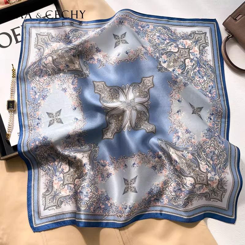 Barok Çiçek % 100% Dut Ipek Ka - Silk Neck Scarf incelemesi ve fiyatı