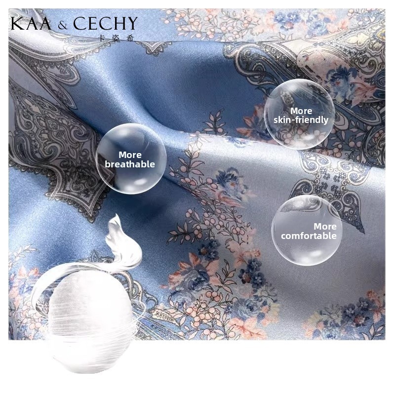 Barok Çiçek % 100% Dut Ipek Ka - Silk Neck Scarf incelemesi ve fiyatı