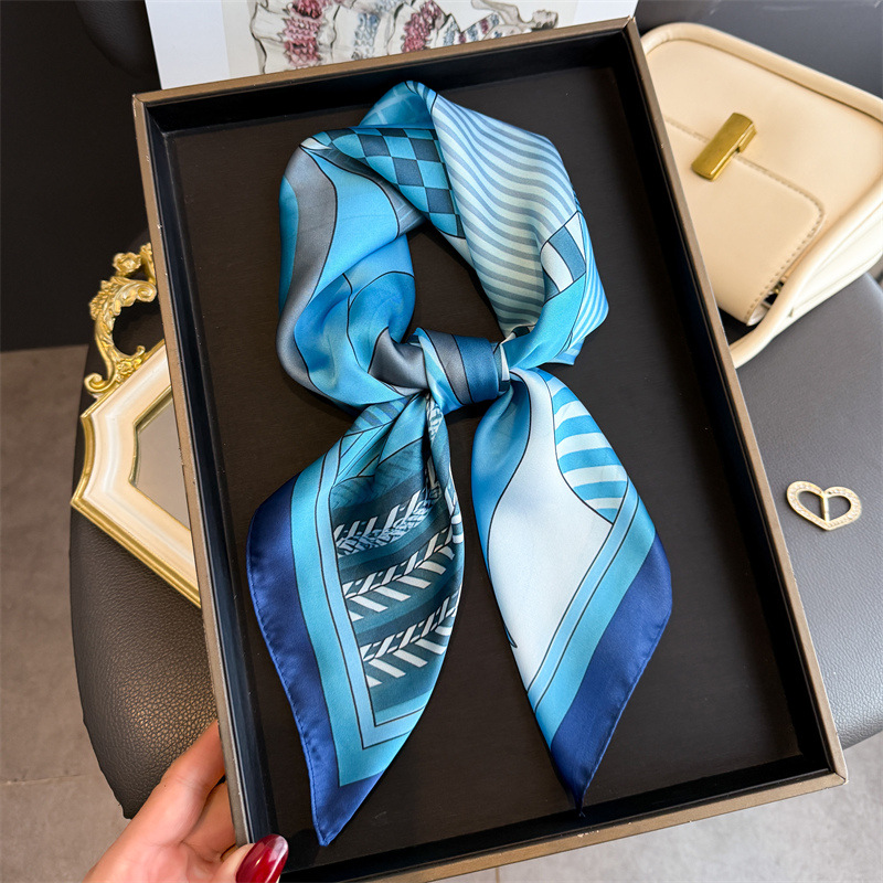 2026 yeni geometri baskı ipek  - Silk Neck Scarf incelemesi ve fiyatı