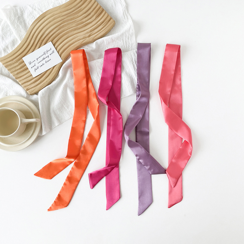 4x100 cm Saten Ipek Dar Eşarp  - Silk Neck Scarf incelemesi ve fiyatı