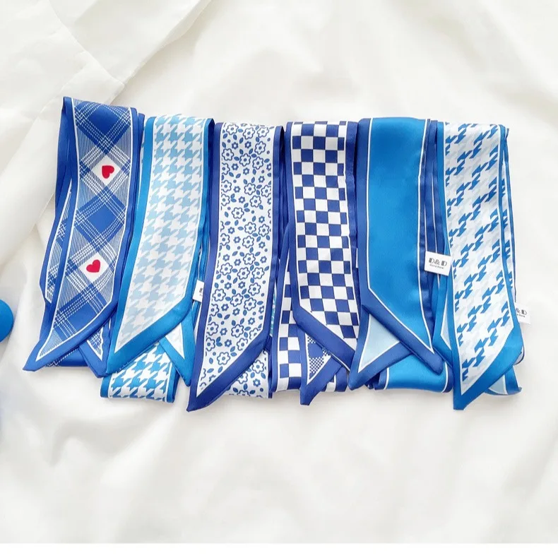 Klein mavi ipek eşarp Kadınlar - Silk Neck Scarf incelemesi ve fiyatı